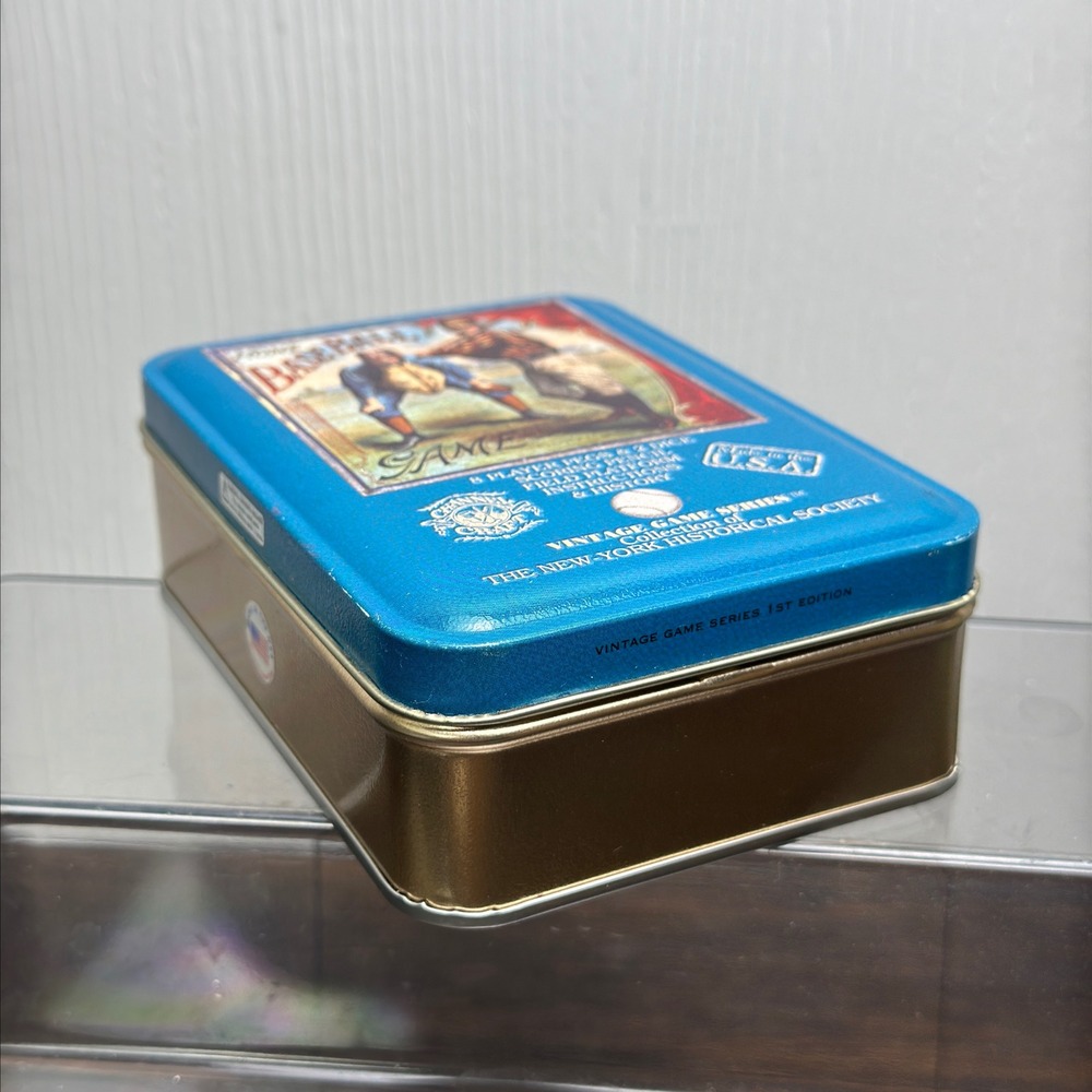 Channel Craft Vintage Home Baseball Game Tin New York Historical Society USA - Picture 7 of 9